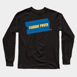 Fandom Power (Block Buster Homage) Long Sleeve T-Shirt